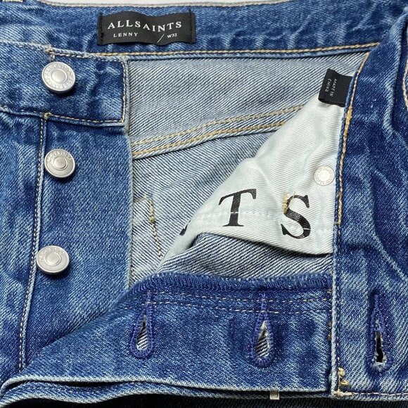 AllSaints “Lenny” Loose Fit Wide-Leg Jeans – Size 32x29 (NWT) - Picture 5 of 10